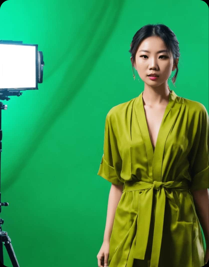 Green Background - Instant Green Screen for any video. Professional AI-powered virtual background solution for content creators, streamers, and video professionals. Create stunning virtual backgrounds in seconds.
