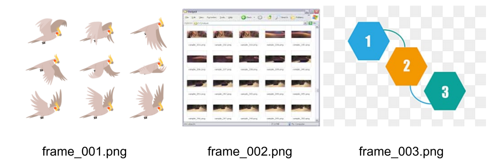 PNG Frame Sequence